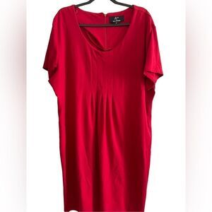 "Lennie" for Nina Leonard, Mini/Midi Box Dress, Size 2x